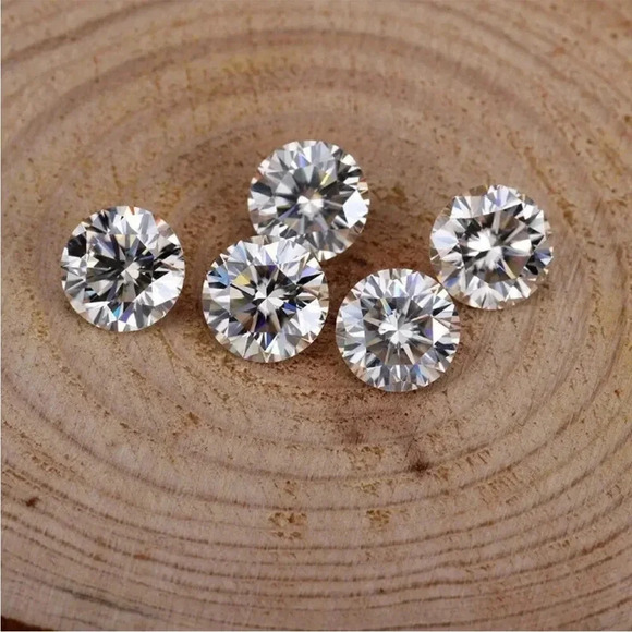 Round Brilliant Moissanite Loose Stone3.00 ct | 9.0mm GRA PAPERWORK DVVS1 - Picture 8 of 11